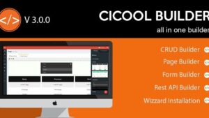 Cicool (v3.4.4) Page, Form, Rest API and CRUD Generator