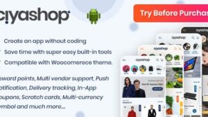 CiyaShop Native Android Application based on WooCommerce v5.15