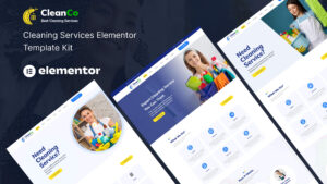 Cleanco - Cleaning Service Company Template Kit