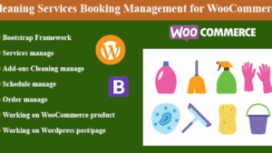 Cleaning Services Booking Management for WordPress and WooCommerce v1.0