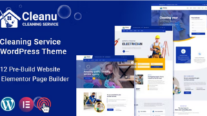 Cleanu (v1.0.6) Cleaning Services WordPress Theme