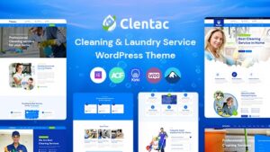 Clentac v1.0 Cleaning Services WordPress Theme