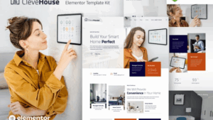 Clevehouse – Smart Home Automation Elementor Template Kit