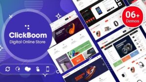 ClickBoom v1.6.21 Digital Store WooCommerce WordPress Theme (6+ Homepage Designs) [Activated]