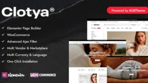 Clotya (v1.4.0) Fashion Store eCommerce Theme