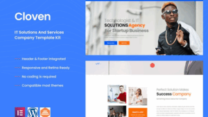 Cloven - IT Solutions &Services Company Elementor Template Kit