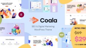 Coala v1.13.0 SEO & Digital Marketing WordPress Theme