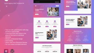 Coatro - Digital Agency Elementor Template Kit