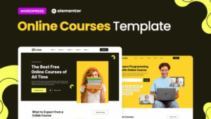 Collab – Online Courses Elementor Template Kit [Active]
