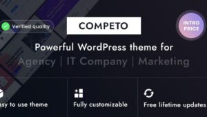 Competo v1.0.0 Marketing & Digital agency WordPress theme