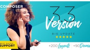 Composer v3.5.5 Responsive Multi-Purpose High-Performance WP Theme