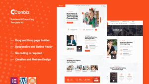 Conbiz - Consultancy & Business Elementor Template Kit
