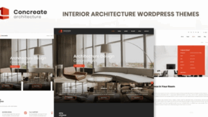 Concreate v1.0 Interior Architecture Interactive WordPress Theme