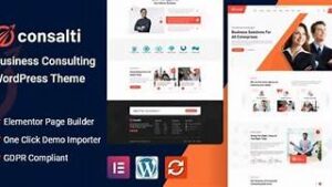 Consalti v2.0.0 Consultancy & Business WordPress Theme