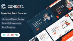 Consoel Consulting Business React Template v1.0.2