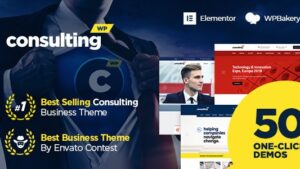 Consulting (v6.6.8) Business, Finance WordPress Theme [Activated]