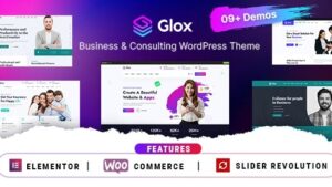 Glox (v1.0.5) Business & Consulting WordPress Theme
