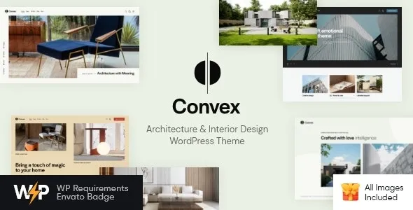 Convex (v1.11.0) Architecture & Interior Design WordPress Theme