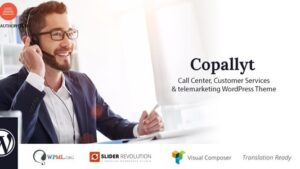 Copallyt v.4.6 Call Center & Telemarketing WordPress Theme