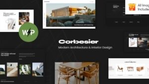 Corbesier (v1.20) Modern Architecture & Interior Design WordPress Theme