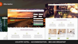 CountryHolidays v1.0 - WordPress Country Hotel and Bed