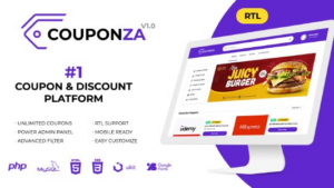 Couponza v2.0 Ultimate Coupons & Discounts Platform