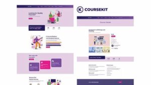 CourseKit - Online e-Learning Elementor Template Kit