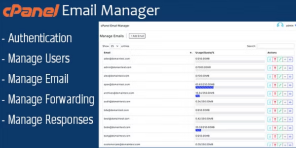 Cpanel Email Manager v2023.0.2