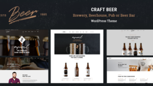 Craft Beer (v1.5.3) Brewery & Pub WordPress Theme