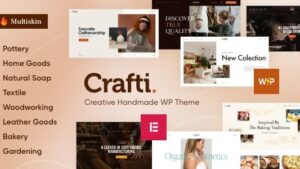 Crafti (v1.12.0) Creative Handmade WordPress Theme