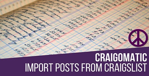 Craigomatic v1.3.6 Craigslist Automatic Post Generator Plugin for WordPress