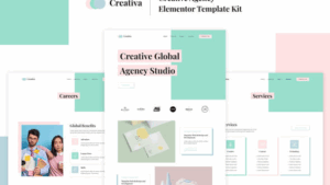 Creativa - Creative Agency Elementor Template Kit