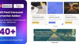 Creative Post Carousel for Elementor v1.0