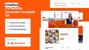 Creativo - Creative Agency Elementor Template Kit