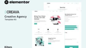 Creava - Creative Agency Elementor Template Kit