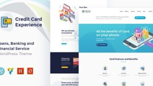 Credit Card Experience v1.2.15 Credit Card Company and Online Banking WordPress Theme