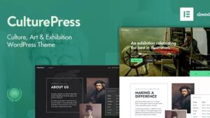 CulturePress (v2.0) Art & Culture WP theme