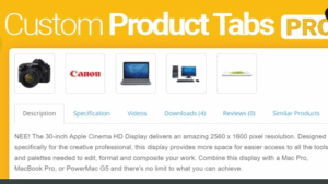 Custom Product Tabs Pro v1.2.4 + v1.8.5 [by Yikes Plugins]