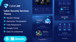 CyberJet - Web Security Elementor Template Kit