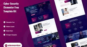 Cyberguard – Cyber Security Elementor Template Kit
