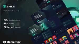 Cybox - NFT Collections Elementor Template Kit