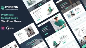 Cybron (v1.0.2) Prosthetics Medical Center WordPress Theme