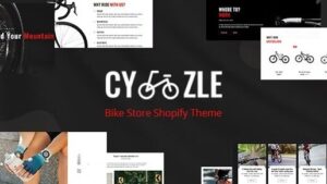 Cyzle v1.0 Cycle, Bike, Accessories Store Shopify Theme