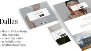 Dallas v1.4.2 Minimal Portfolio & Business Theme