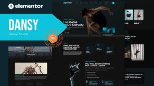 Dansy - Dance Studio Elementor Pro Template Kit