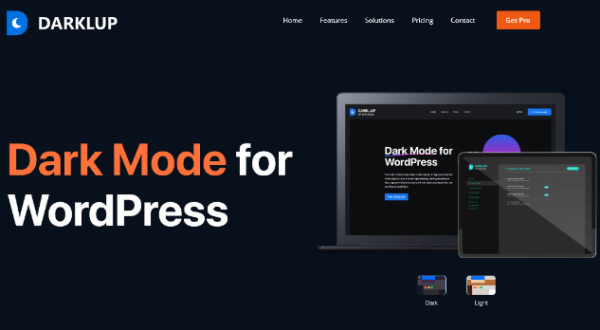 Darklup (v4.0.5 + v3.2.7) WP Dark Mode [Activated]