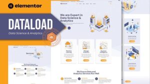 Dataload - Data Science & Analytics Elementor Template Kit