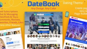 DateBook v4.8.9 Dating WordPress Theme [Activated]