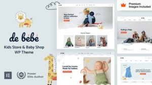 Debebe v7.13 Baby Shop and Children Kids Store WordPress (Activated)