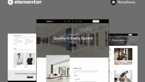 Defloor - Floor Company Elementor Pro Full Site Template Kit